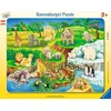 Image de Ravensburger Puzzle pour Enfants - 06052 Visite au Zoo - Puzzle à Cadre pour Enfants à partir de 3 Ans, avec 14 pièces