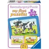 Image de Ravensburger - 06571 - Puzzle Cadre Les Bons Amis 3 x 6 Pièces