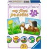 Image de Ravensburger - Premier puzzle - Puzzle 2 ans et plus - Animaux dans le jardin - 9x2 pièces - 07313