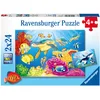 Image de Ravensburger - Puzzle 2x24 pièces - Monde sous-Marin coloré