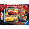 Image de Ravensburger - 08015 - Lot de 3 Puzzles - 49 Pièces - Prêts pour La Course Cars 3 - Disney