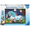 Image de Ravensburger Puzzle pour Enfants - 10793 Im Zauberwald - Puzzle Licorne pour Enfants à partir de 6 Ans, avec 100 pièces au Format XXL
