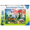 Image de Ravensburger - Puzzle Enfant - Au Milieu des Dinosaures - 100 Pièces