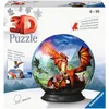 Image de Ravensburger Puzzle 3D 11565 - Boule de Puzzle Mystical Dragons - Puzzles en Trois Dimensions Selon des Motifs ou des Chiffres - pour Adultes et Enfants à partir de 6 Ans