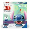 Image de Ravensburger Puzzle 3D Stitch   Sphère 77 pièces numérotées   Puzzle Disney pour Enfant dès 6 Ans   sans Colle pour Un Montage Facile   avec Support Inclus