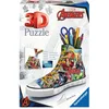 Image de Ravensburger - Puzzle 3D Sneaker - Marvel Avengers - Pot à Crayons - A partir de 8 Ans - 108 pièces numérotées à Assembler sans Colle - Accessoires Inclus - 12113