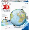 Image de Ravensburger - Puzzle 3D Ball éducatif - Globe terrestre - A partir de 10 ans - 540 pièces numérotées à assembler sans colle - Support rotatif inclus - 12436