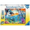 Image de Ravensburger Puzzle pour Enfants - 12900 habitants de l'océan - Puzzle sous-Marin pour Enfants à partir de 8 Ans, avec 200 pièces au Format XXL