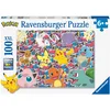 Image de Ravensburger - Puzzle Pokémon 100 pièces XXL - Puzzle Enfant à partir de 6 Ans -Prêt pour la Bataille ! - 13338
