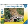 Image de Ravensburger - Puzzle Enfant - Puzzle 100 pièces XXL - Vio Le léopard - À partir de 6 Ans - Puzzle de qualité supérieure - Carton épais et résistant - Animaux - 13345