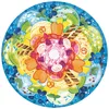 Image de Ravensburger - Puzzle Adulte - Puzzle Rond 500 pièces - Crème glacée (Circle of Colors) - Adultes et Enfants à partir de 12 Ans - Puzzle de qualité supérieure - 17348
