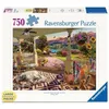 Image de Ravensburger Puzzle Confortable de 750 pièces avec Vue sur Le Porche Avant pour Adultes et Enfants à partir de 12 Ans