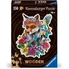 Image de Ravensburger - Puzzle en Bois - Renard coloré - 150 pièces Robustes et Naturelles Dont 15 Figurines en Bois (Whimsies) - Qualité Premium - pour Enfants et Adultes à partir de 10 Ans - 17512