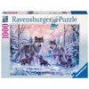 Image de Ravensburger - Puzzle Adulte - Puzzle 1000 p - Loups arctiques - 19146