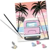 Image de Ravensburger   CreArt Grand Format 24x30 cm   Beach Life   Loisir créatif   Peinture par numéros   Adulte   Activité détente et créative   Dès 12 Ans   20131   Version française