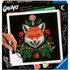 Image de Ravensburger   CreArt carré 20x20cm   Renard   Pixie Cold   Loisir créatif   Peinture par numéros Adulte - Activité détente et créative   Dès 12 Ans   23511   Version française