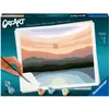 Image de Ravensburger   CreArt 30x24 cm  Paysage Minimaliste   Loisir créatif   Peinture par numéros Adulte   Activité détente et créative   Dès 12 Ans   23515   Version française