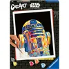 Image de Ravensburger   CreArt 24x30 cm   R2D2   Star Wars   Loisir créatif   Peinture par numéros   Adulte   Activité détente et créative   Dès 12 Ans   23730   Version française