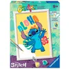Image de Ravensburger Kits CreArt Disney Stitch Paint by Numbers pour Enfants et Adultes à partir de 9 Ans - Set de Bricolage pour Enfants