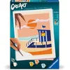 Image de Ravensburger   CreArt 24x30 cm   Adulte   Peinture par numéros   Beach Cottage   Activité détente et créative   23896