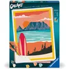 Image de Ravensburger   CreArt 30x40 cm   Adulte   Peinture par numéros   Sunset at The Beach   Activité détente et créative   23898