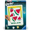 Image de Ravensburger - CreArt 18x24 cm - Adulte - Peinture par numéros - Melon - Activité détente et créative - 25516