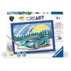 Image de Ravensburger - CreArt Kids 18x24 cm - Numéro d'art - Lamborghini - Kit de Peinture par numéros - Dès 7 Ans - 25842