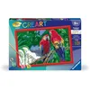 Image de Ravensburger - CreArt Kids 31x21 cm - Numéro d'art - Perroquets - Kit de Peinture par numéros - Dès 7 Ans - 25854