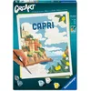 Image de Ravensburger   CreArt 24x30 cm   Adulte   Peinture par numéros   Capri   Loisir créatif   25893