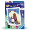 Image de Ravensburger - CreArt Kids 8x12 cm - Numéro d'art - Cheval coeur - Kit de Peinture par numéros - Dès 7 Ans - 25992