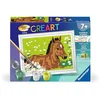 Image de Ravensburger - CreArt Kids 8x12 cm - Numéro d'art - Poulain - Kit de Peinture par numéros - Dès 7 Ans - 25995