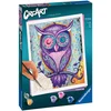 Image de Ravensburger Kit Créatif Peinture Par Numéros-hibou