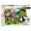 Image de Nathan - Puzzle Enfant - 45 pièces - Les Animaux de la Jungle - Fille ou garçon dès 5 Ans - Puzzle de qualité supérieure - Carton épais et résistant - Animaux - 86176