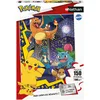 Image de Nathan - Puzzle pour Enfants - 150 pièces - La Ville des Pokémon - pour Enfants dès 7 Ans - Puzzle de qualité supérieure - Carton épais et résistant - Aventure - 86189