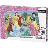 Image de Nathan - Puzzle enfants - 45 pièces - Rencontre avec les princesses Disney - Fille ou garçon dès 5 ans - Puzzle de qualité supérieure - Carton épais et résistant - Princesses - 86537