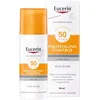 Image de Eucerin Sun Protection Photoaging Control Fluide Solaire Anti Âge SPF50 50 ml, Crème solaire visage à l'Acide Hyaluronique, Protection solaire SPF 50+ avancée contre le vieillissement et les rides