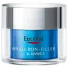 Image de Eucerin Hyaluron-Filler +3x Effect Soin de Nuit Booster d’Hydratation 50 ml, Gel Crème de nuit ultra-légère enrichie à l'acide hyalyronqiue et à la glycérine, Crème hydratante visage anti rides