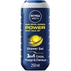 Image de NIVEA - Gel douche homme fraîcheur 3en1 visage corps&cheveux Agrumes 250 ml male