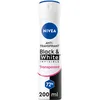 Image de NIVEA Déodorant Atomiseur Black & White Original (1 X 200 Ml), Déodorant Spray Frais, Florale Femme Anti-traces Blanches Et Jaunes, Anti-transpirant Aisselles Protection 48 H (Lot de 2)