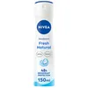 Image de NIVEA Atomiseur Fresh Natural 0% (1 x 150 ml),déodorant femme efficacité 48 hrs, anti transpirant aisselles fraîcheur longue durée, antiperspirant sans aluminium-la couverture de l'article peut varier