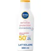 Image de NIVEA SUN Sensitive Lait protection solaire SPF 50+ - 200 ml