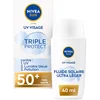 Image de NIVEA - Protection solaire visage Crème Fluide triple action FPS50+ 40 ml unisex
