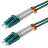 Image de LWL Patchcable 50/125µm OM3 LC 7,5m - LC Duplex prise mâle/Stecker, aqua