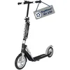 Image de HUDORA BigWheel Air 230 Scooter - Trottinette avec/sans frein - Trottinette stable en aluminium à pneus gonflables - Réglable en hauteur - Supporte une charge maximale de 120kg