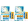 Image de LABELLO Lot de 4 stick à lèvres (2 x 5,5 ml), Sun Protect FPS 30 & Hydro Care FPS 15, 2 baume à lèvres protection UVA/UVB & hydratation 24 h, baume enrichis en vitamines C & E
