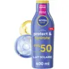Image de NIVEA SUN Potect & Hydrate Lait protection solaire SPF 50+ - 400 ml
