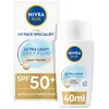 Image de NIVEA SUN Fluide UV Quotidien Ultra-Léger Claire SPF50+ - 40 ml