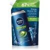 Image de NIVEA MEN Energy gel de douche pour homme Recharge 500 ml