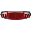 Image de busch+müller Unisexe - Feu arrière Dart E Bikes, Rouge, 50-80 mm