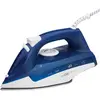 Image de Clatronic, DB 3704, Fer à Repasser Centrale Vapeur, 7 Fonctions avec Semelle spéciale en Acier Inoxydable, 1800 Watts, réservoir d'eau de 150 ml, Bleu Foncé/Blanc